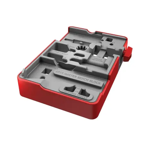 Bloque Maestro Para Desarme Y Mantenimiento De Ar15 Fabricado En Abs
