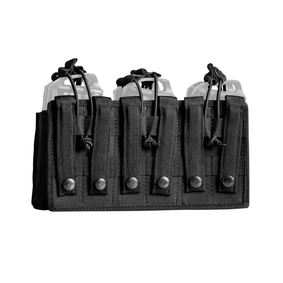 Funda Para 6 Cargadores De Ar15 Para Chaleco