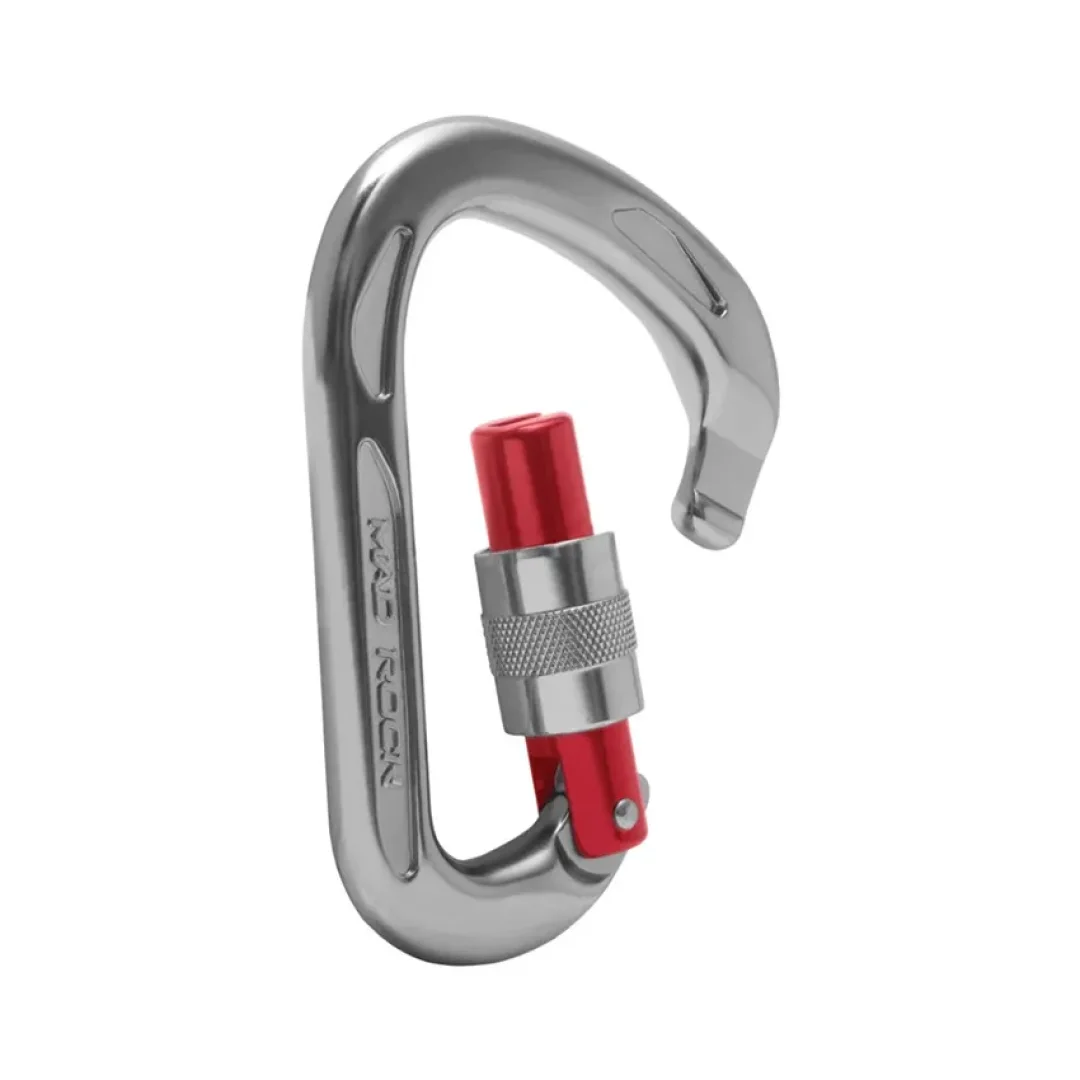 Mosqueton Mad Rock Ultra Tech Hms Cierre De Rosca 26 Kn