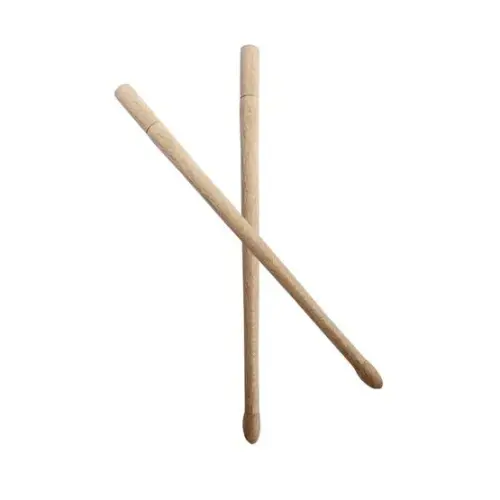Par De Baquetas En Madera