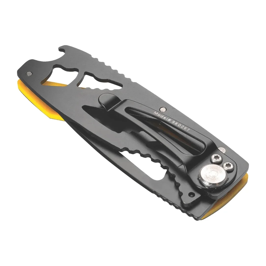 Navaja De Bolsillo Cat Con Hoja De Acero Inoxidable, Mango De G10 Y Clip 980267