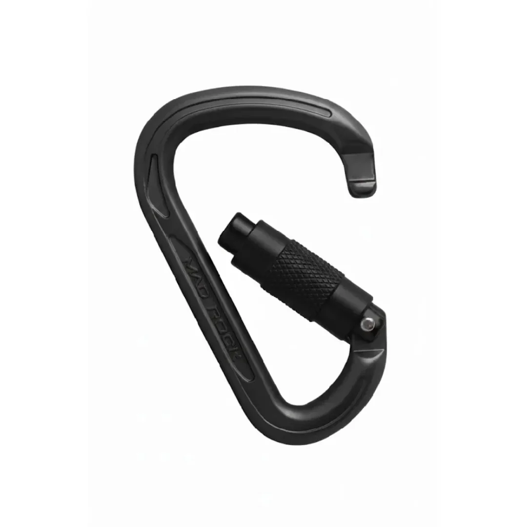 MosquetóN Mad Rock Hulk Hms Autolock Triple Seguro 30 Kn Color Negro