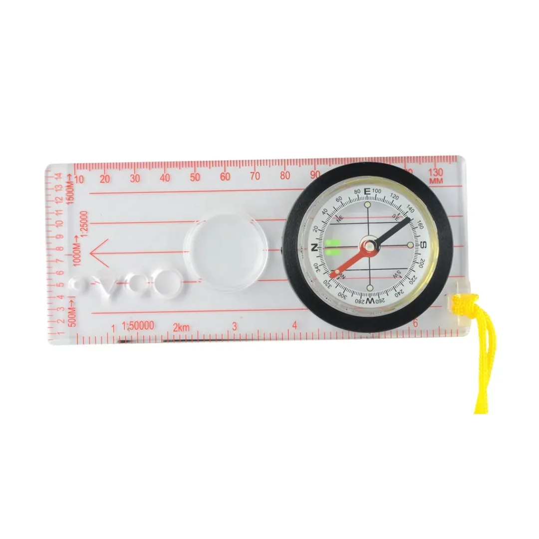 Brujula Para Mapas Con Escala 60 Mm Dc45-5d